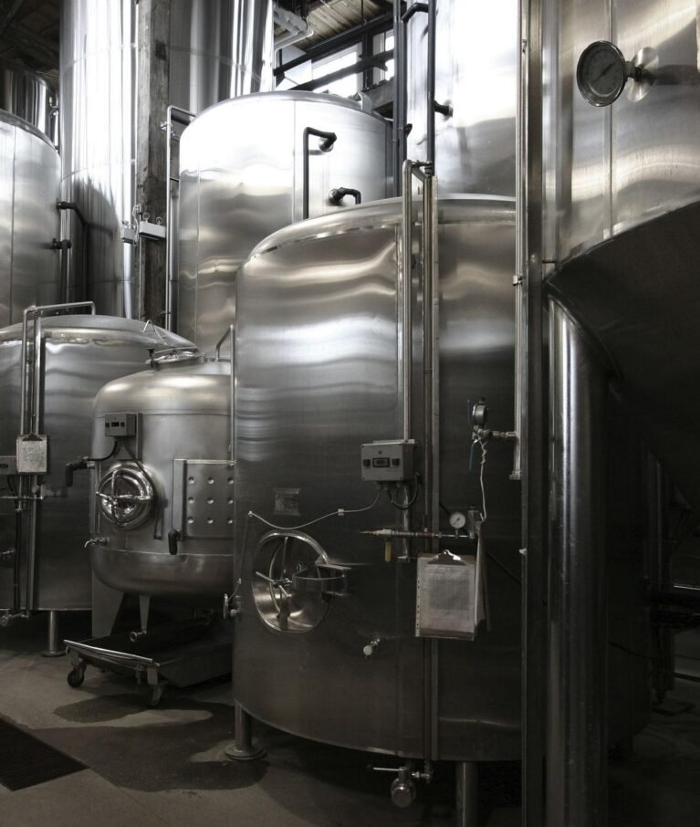 Brewery plant illustrative image