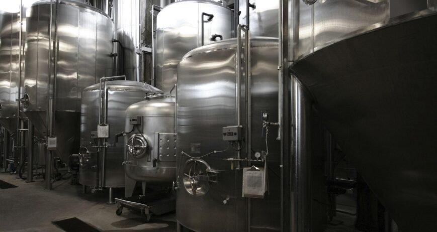 Brewery plant illustrative image